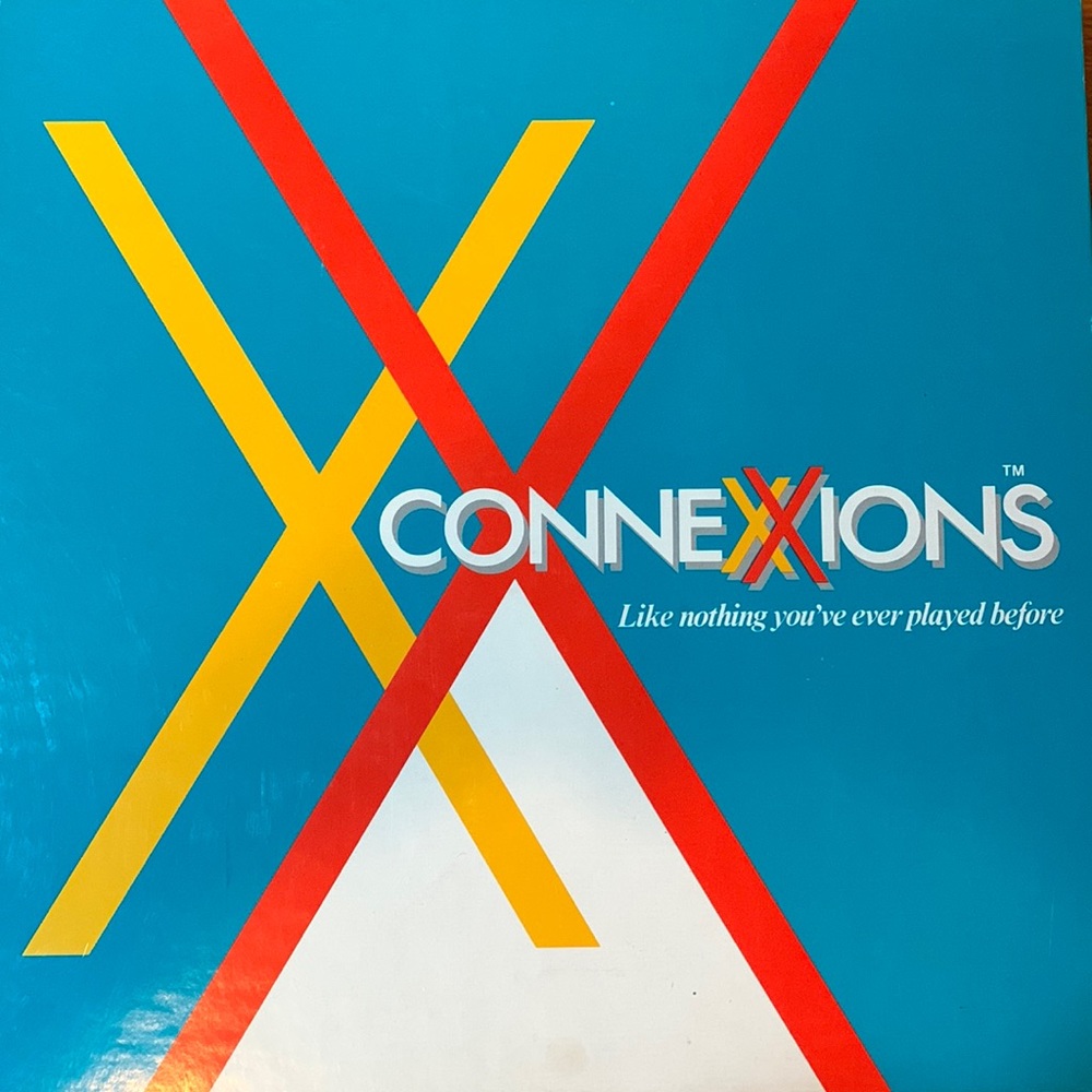 Connexxions 1987 Board Game Vintage Complete Like New